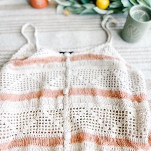 Crochet Crop top, Worn once